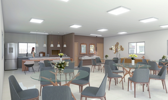 APARTAMENTO, RES. VIA VENEZIA - SÃO FRANCISCO, CRICIÚMA